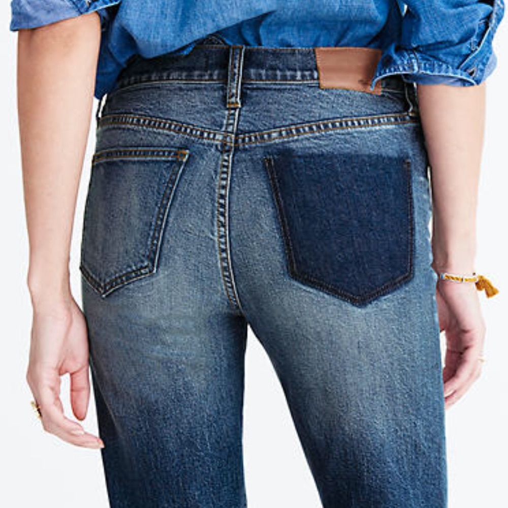 Cruiser Straight Jeans: Shadow-Pocket Edition